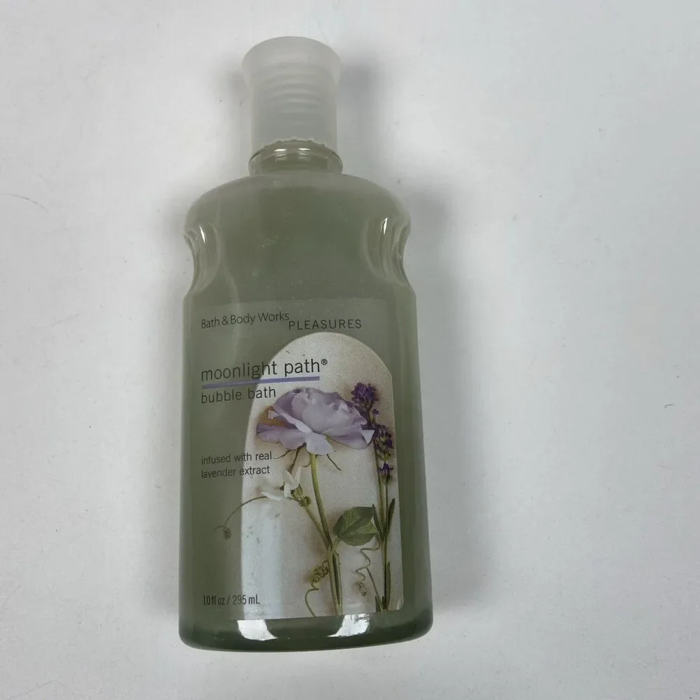 Vintage Bath & Body Works Moonlight Path Spray Shower Gel Lotion Candle Basket